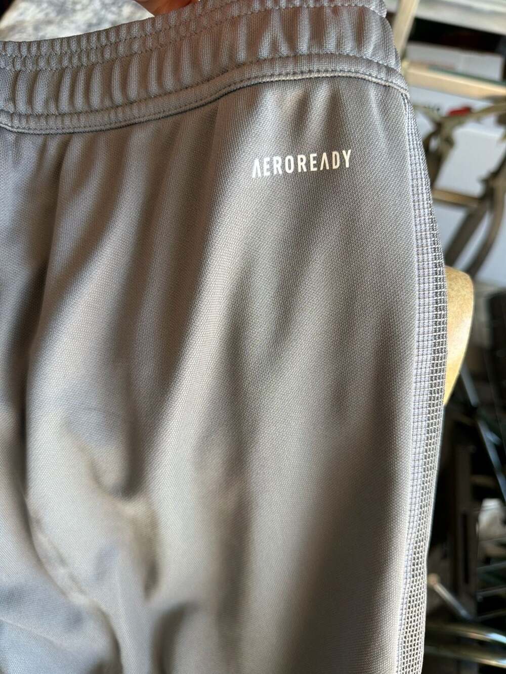 Adidas Tiro 21 Aeroready Primegreen Training Track Pants Grey Size L